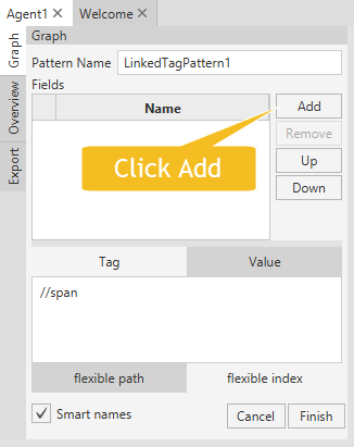 Linked Tag Wizard - Activate Value Tab